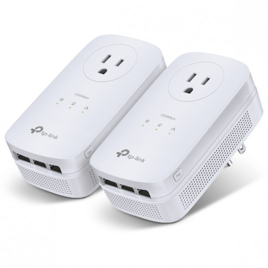  INTD TP-LINK Powerline TL-PA8030P KITTL-PA8030P KIT AV1300-Gigabit-Powerline-Adapter KIT mit Steckdose 