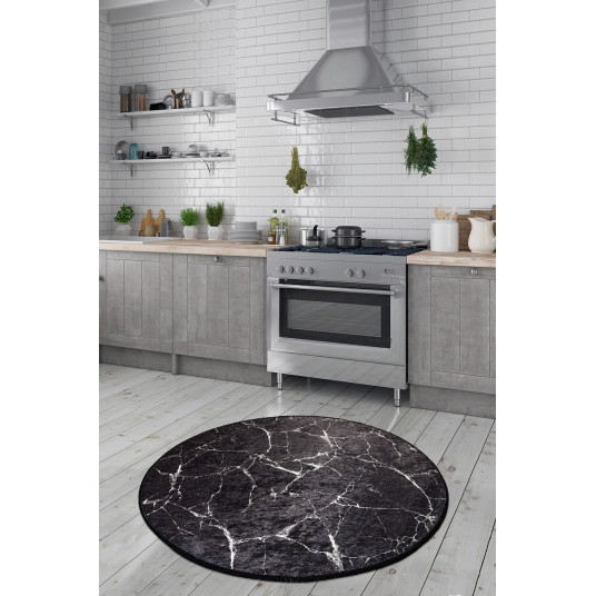  Kilimas (200 cm) Conceptum Hypnose Marble - Black - Daugiaspalvis 