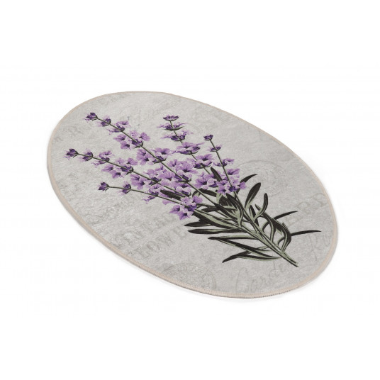  Kilimas (60 x 90) Conceptum Hypnose Lavender Oval DJT - Daugiaspalvis 