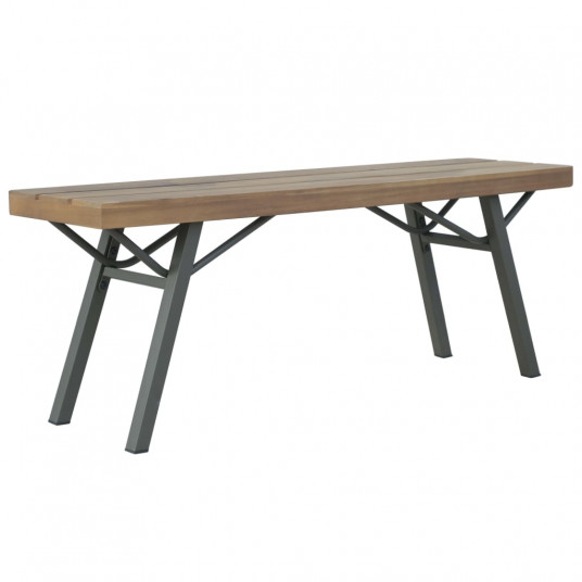 Sodo suoliukas, 120 cm, akacijos medienos masyvas