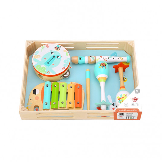 Tooky Toy muzikos instrumentų rinkinys