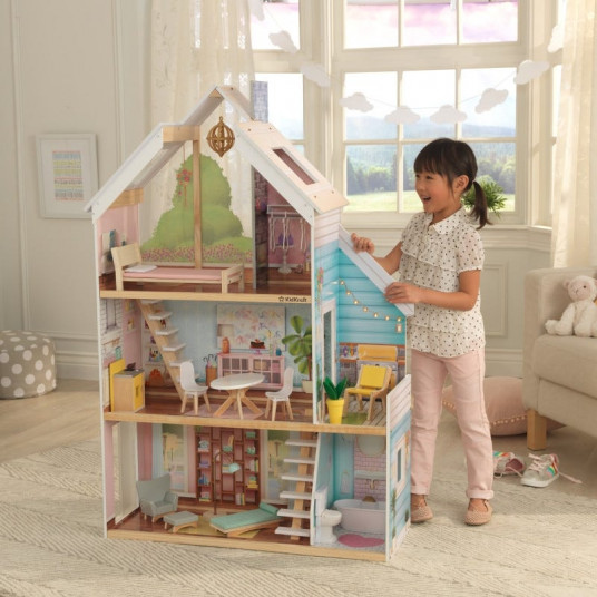 Lėlių namelis Kidkraft ZOEY DOLLHOUSE 65960
