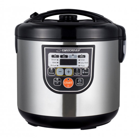  Esperanza EKG011 virimo aparatas 5 L 860 W juodas, metalinis 