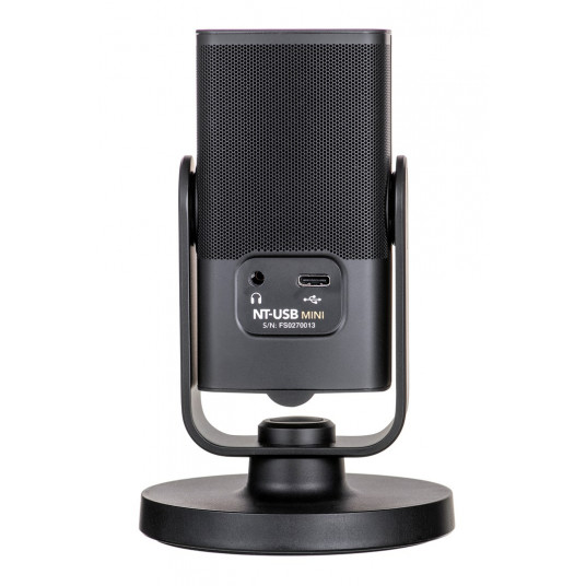  RØDE NT-USB mini Juoda Stalinis mikrofonas 
