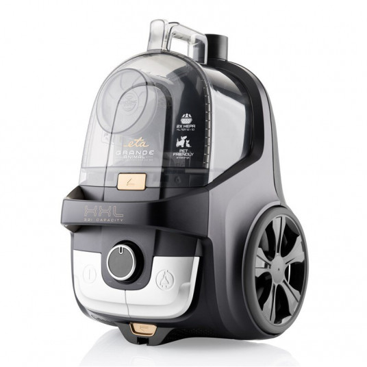  ETA Vacuum cleaner Grande Animal ETA222390000 Bagged, Power 850 W, Dust capacity 3.2 L, Black/Gold 