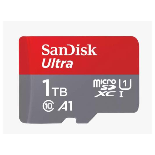  1TB SanDisk Ultra microSDXC 150MB/s +Adapter 