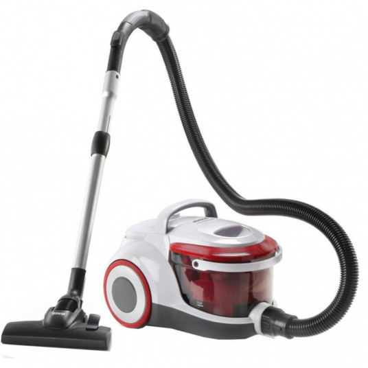  Gorenje Vacuum cleaner VCEB01GAWWF With water filtration system, Wet suction, Power 800 W, Dust capacity 3 L, White/Red 