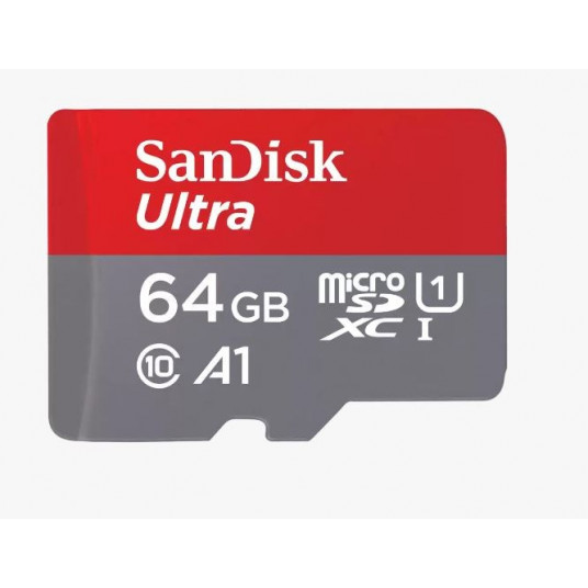  64GB SanDisk Ultra microSDXC 140MB/s +Adapter 