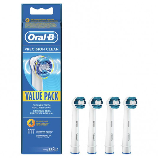 Extra brushes Precision Clean Braun 4 pcs