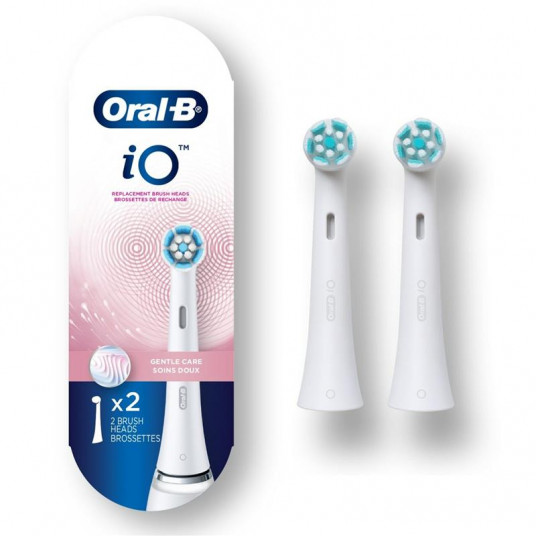 Braun Spare brush io white 2pcs