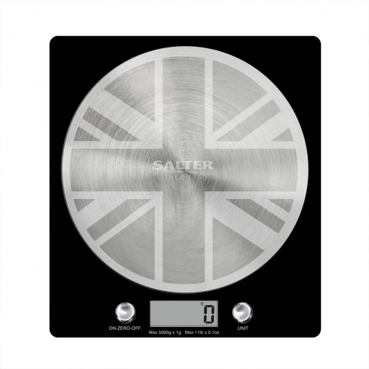  Salter 1036 UJBKDR Great British Disc Digital Kitchen Scale 