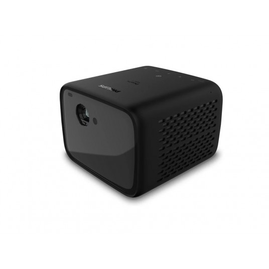  Philips PicoPix Max TV Mobile Projector, 1920x1080, 
16:9, 
1000:1, Black 