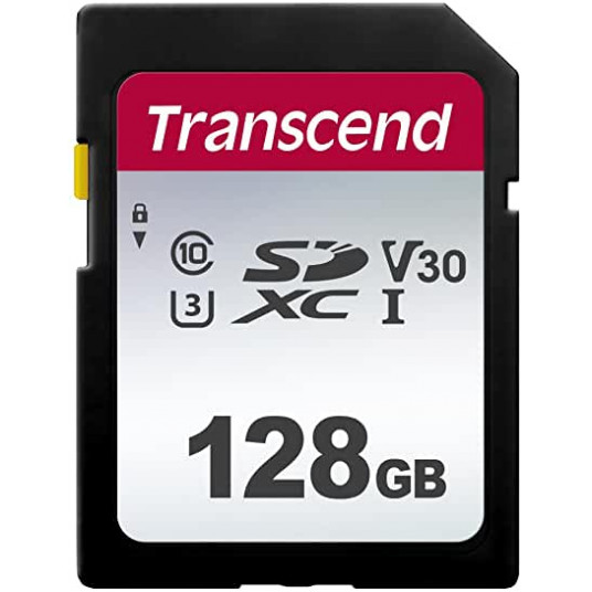  TRANSCEND SILVER 300S SD UHS-I U3 (V30) R95/W45 128GB 