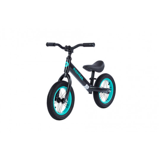 Balansinis dviratukas - Moovkee, 12 colių, juodai mėlynas 
