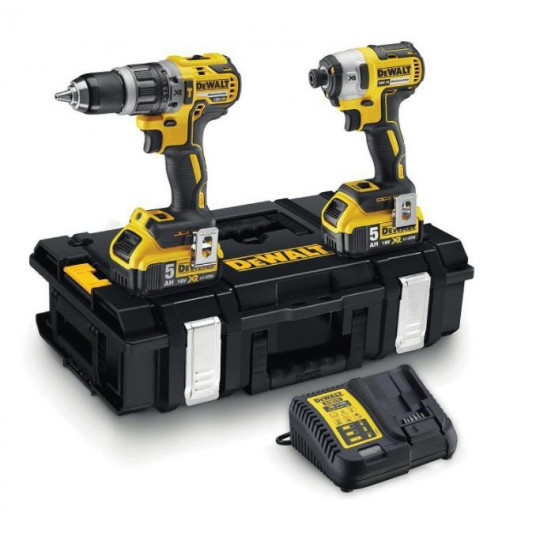  DEWALT DCK266P2 18V XR akumuliatorinių elektrinių įrankių rinkinys 
