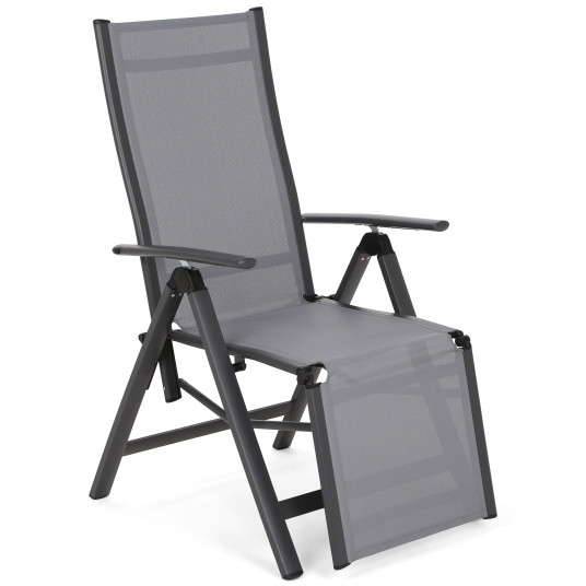  Atlošiama kėdė Relax pilka 