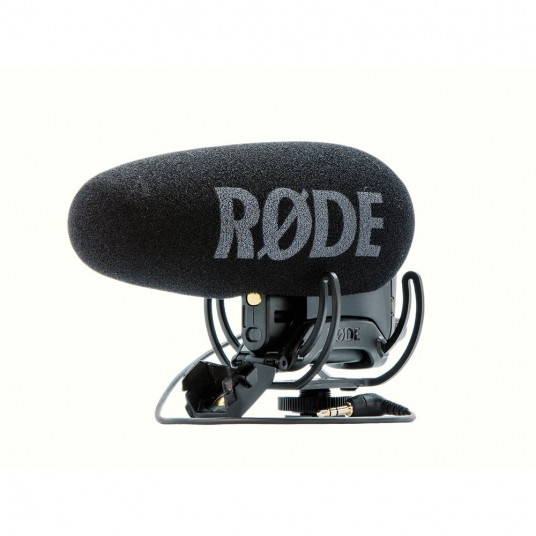  RØDE Videomic PRO + Juoda Skaitmeninis vaizdo kameros mikrofonas 