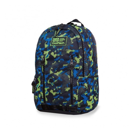  Kuprinė CoolPack Impact II Camo Mesh Yellow B31068 