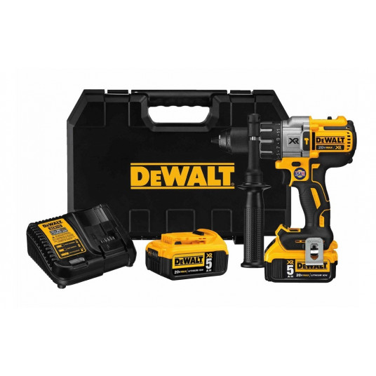  DeWALT DCD996P2 grąžtas Beraktė Juoda, Geltona 2,1 kg 