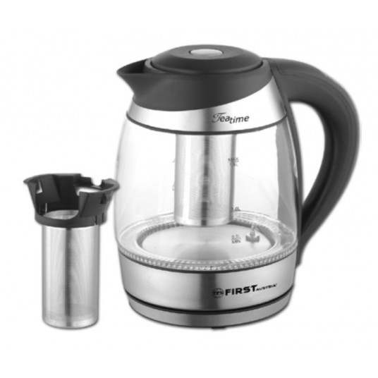  Stiklinis1,8L virdulys su temp. reg.  FIRST 5405 