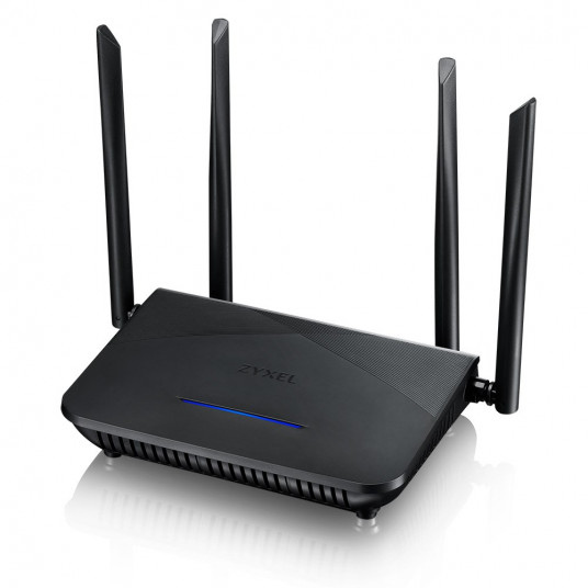  Zyxel NBG7510 belaidis maršrutizatorius Gigabitinis eternetas Dviguba juosta (2,4 GHz / 5 GHz) 5G Juoda 