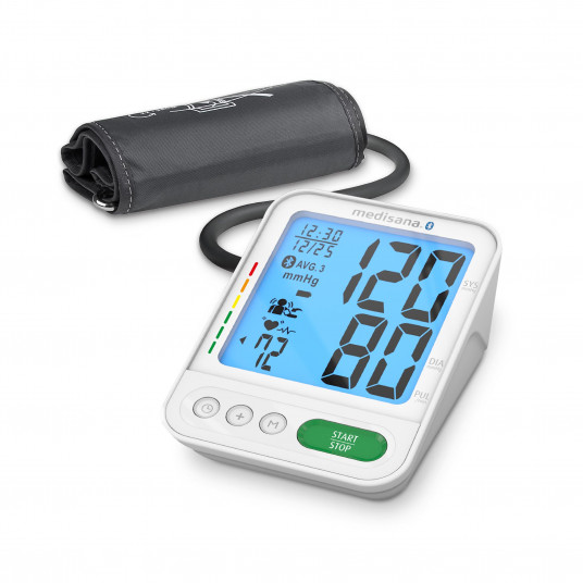  Medisana Blood Pressure Monitor  BU 584 Memory function, Number of users 2 user(s), Memory capacity 	120 memory slots, Upper Arm, White 