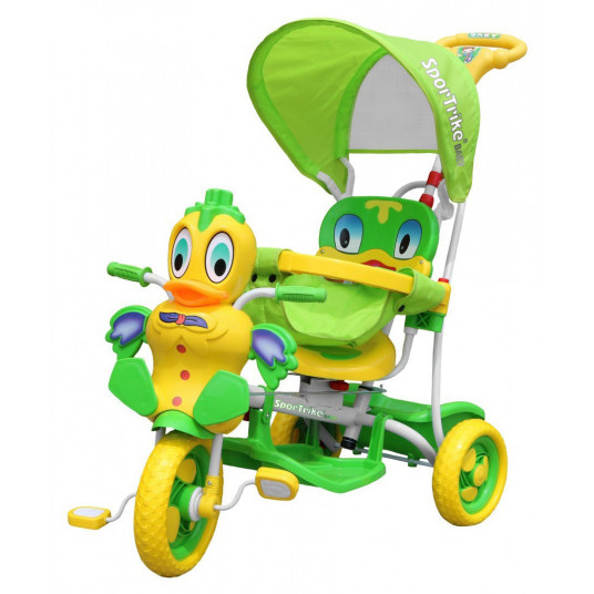  Triratukas Duck, žalias 