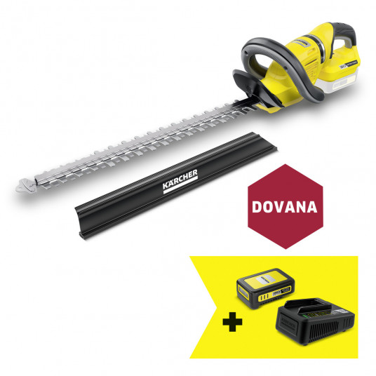 Akumuliatorinės gyvatvorių žirklės Karcher HGE 18-50 BATTERY + STARTER KIT 18/25 (9.791-761.0)