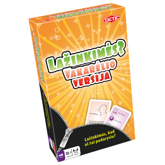  TAC Kelioninis žaidimas „Lažinkimės?“ vakarėlių versija, LT 