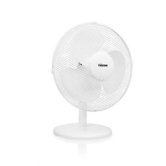  Tristar Desk fan VE-5724 Diameter 30 cm, White, Number of speeds 3, 40 W, Oscillation 