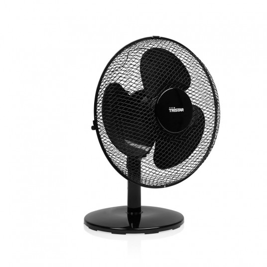  Tristar Desk fan VE-5725 Diameter 30 cm, Black, Number of speeds 3, 40 W, Oscillation 