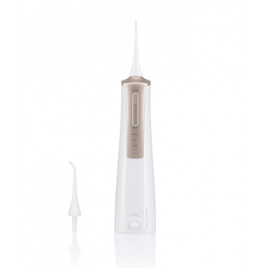  ETA Oral Irrigator Sonetic ETA270890000 Cordless, 200 ml, Number of heads 2, White/Gold 