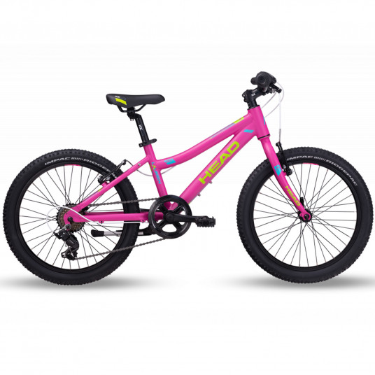  Vaikiškas dviratis HEAD Lauren 20" 7G dydis 11.5" (29 cm) (rožinė) 