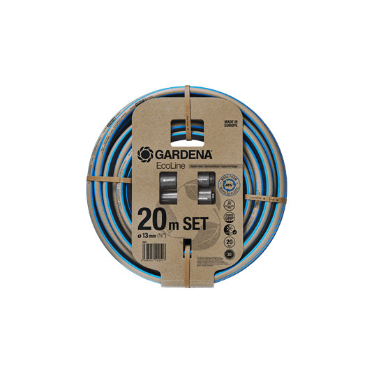 Žarna Gardena EcoLine 13 mm (1/2"), 20 m, komplektas 18931-20