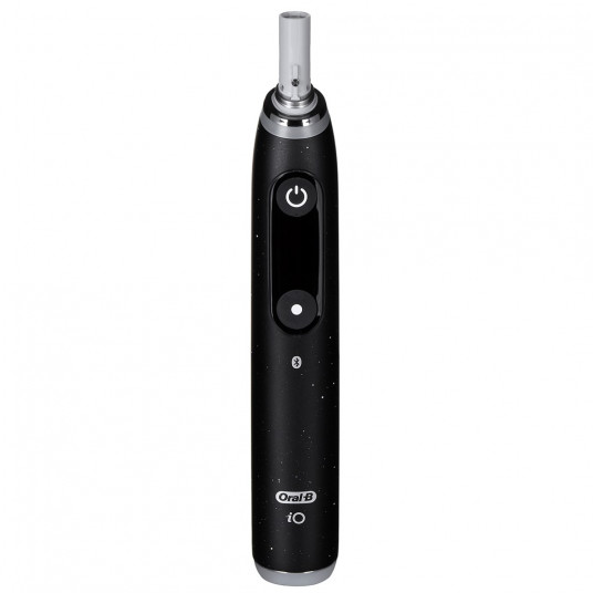  ORAL-B iO Series 10 Cosmic Black elektrinis dantų šepetėlis + iO Sense įkroviklis Juoda 