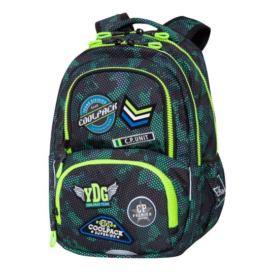  Kuprinė CoolPack Spiner Termic Badges Boys Green 