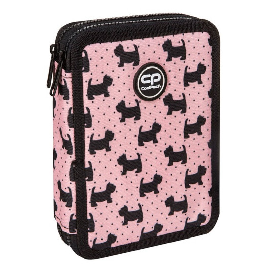  Forminis dviejų skyrių penalas su priedais CoolPack Jumper XL Doggies 