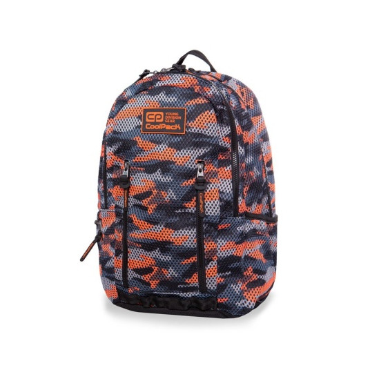  Kuprinė CoolPack Impact II Camo Mesh Orange 