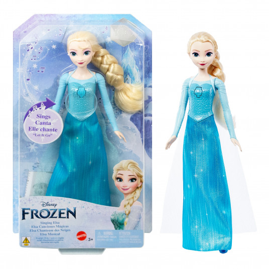 „Disney Frozen“ dainuojanti lėlė Elza (anglų kalba) HLW55