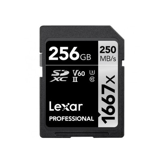 LEXAR PROFESSIONAL SDHC / SDXC 1667X UHS-II 256GB