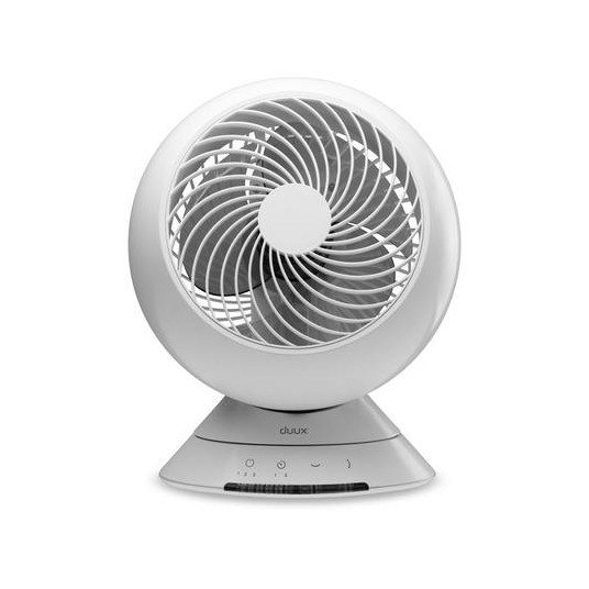  Duux Fan Globe Table Fan, Number of speeds 3, 23 W, Oscillation, Diameter 26 cm, White 