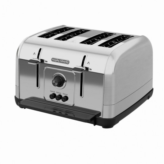  Morphy Richards 240130 skrudintuvas 4 griežinėliai 1800 W Šlifuotas plienas 