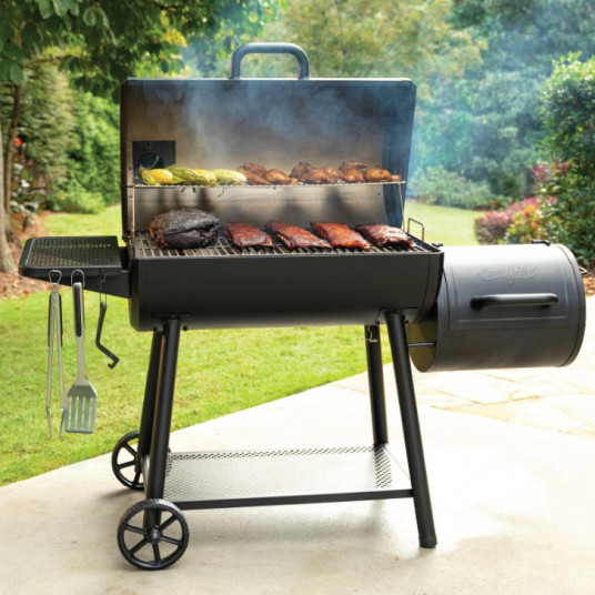  Lauko kepsninė-rūkykla Char-Griller Smokin Champ 