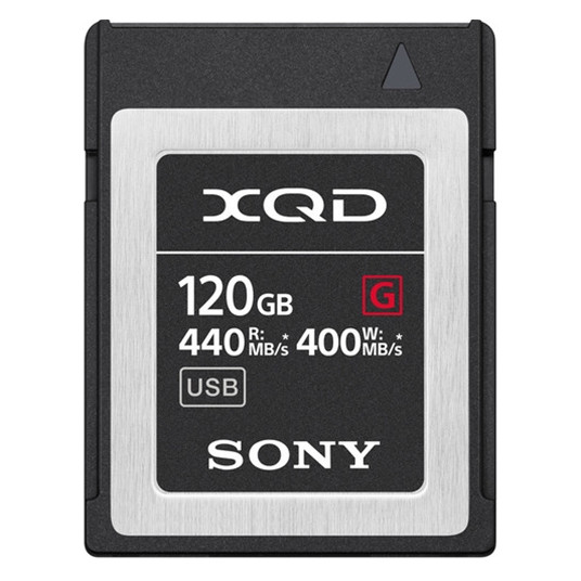  Sony 120GB G Series XQD Memory Card 