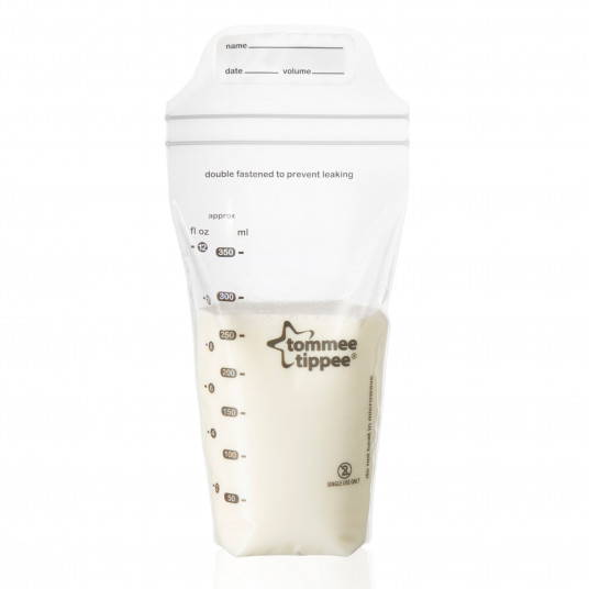  TOMMEE TIPPEE maišeliai pienui laikyti, 36 vnt., 42302241 