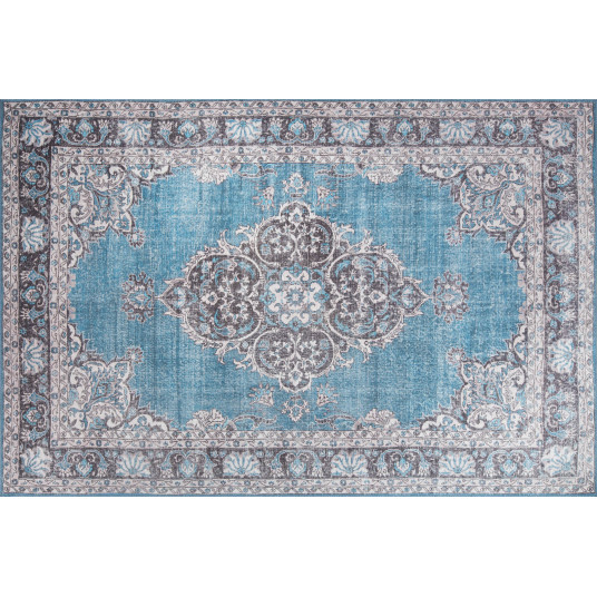  Kilimas (230 x 330) Conceptum Hypnose Blues ChenilleAL 201 - Daugiaspalvis 