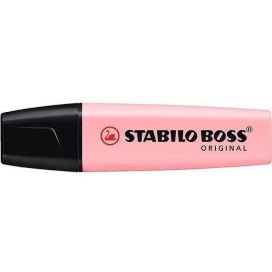  Teksto žymeklis BOSS pastel pink blush 