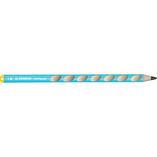 Pieštukas HB EASYgraph L blue