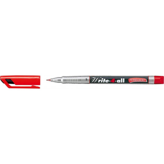  Žymeklis permanentinis Write-4-all S red 