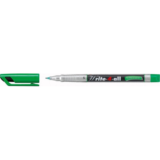 Žymeklis permanentinis Write-4-all S green 